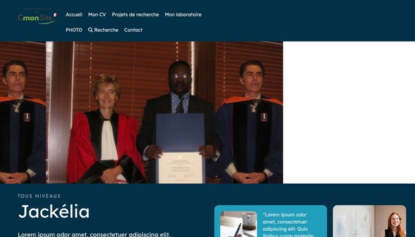 Site de mbongui-kialo : CMonSite