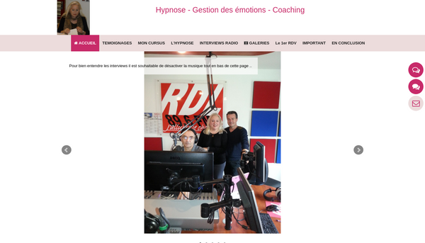 Hypnose, sophrologie, m�ditation, gestion des �motion, coaching