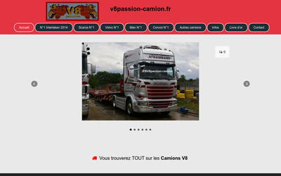 Site v8camion-camion.fr