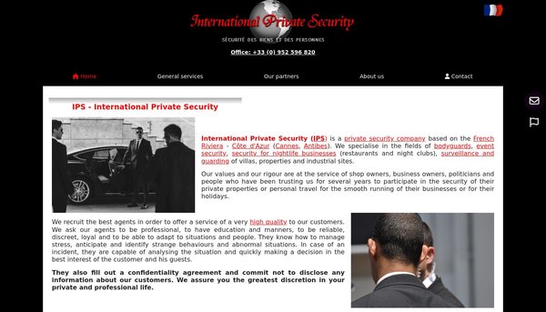 Private security company, bodyguards, Cannes