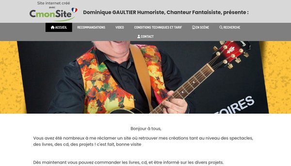Site de humourdominiquegaultier