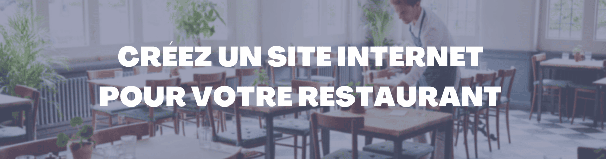 Créer un site internet pour son restaurant